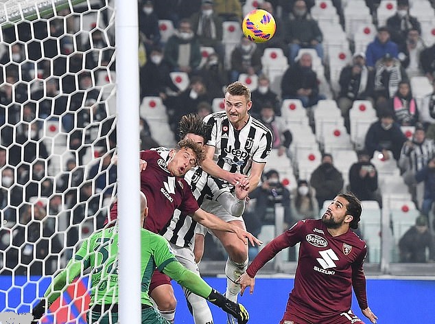 Matthijs de Ligt strzela pierwszą bramkę w Juventusie